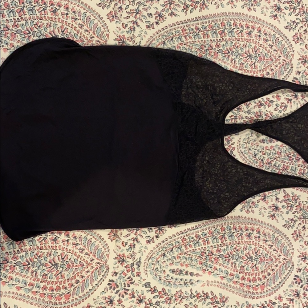 Lululemon Black workout tank